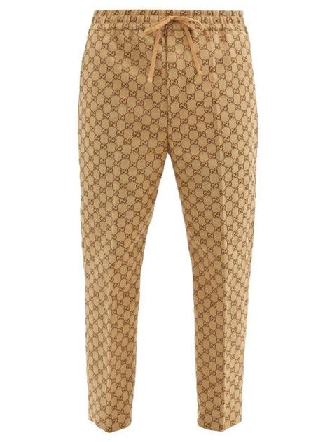 pantaloni gucci uomo beige|Gucci.